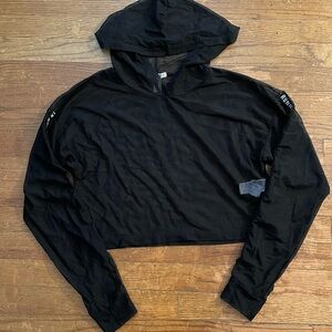 Forever21 Sheer Top with Hood